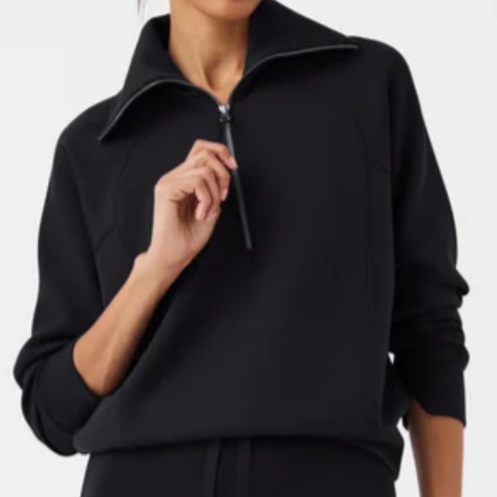 SPANX® AirEssentialsHalf Zip Size M NEW